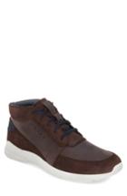 Men's Ecco 'irondale Retro' High Top Sneaker -11.5us / 45eu - Brown