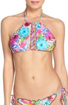 Women's Luli Fama High Neck Bikini Top