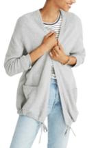 Women's Madewell Palisades Cardigan Sweater, Size - Ivory