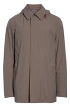 Men's Herno Bonded Raincoat With Removable Hood
