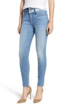 Women's 7 For All Mankind Double Patch Waist Ankle Skinny Jeans - Blue