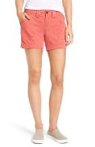 Women's Jag Jeans Izzy Twill Utility Shorts - Coral