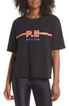 Women's P.e Nation The Dartford Graphic Tee - Black