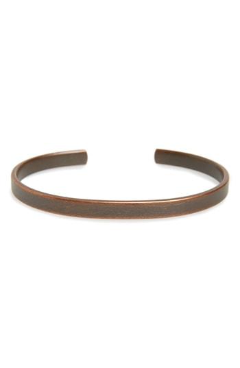 Men's Caputo & Co. Clean Metal Cuff Bracelet