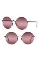 Women's Burberry 54mm Round Sunglasses - Violet Gradient