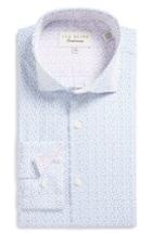 Men's Ted Baker London Axel Trim Fit Geometric Dress Shirt