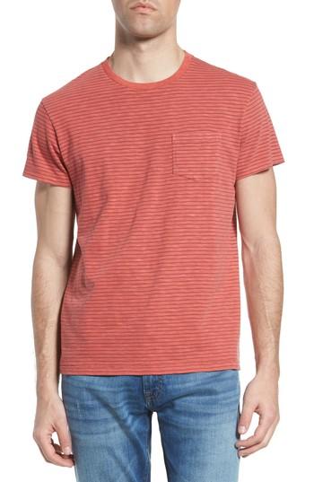 Men's Grayers Malaga Cove Stripe T-shirt - Red