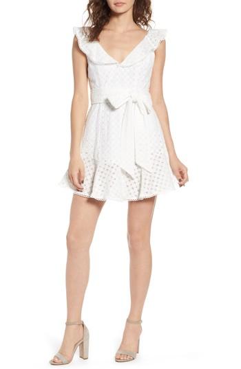 Women's Afrm Palms Minidress - White