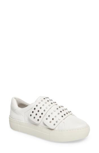 Women's Jslides Accent Slip-on Sneaker M - White
