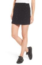 Women's Blanknyc Studded Corduroy Skirt - Black