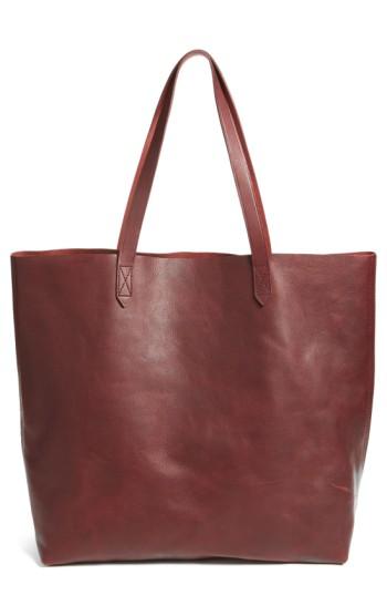 Madewell 'transport' Leather Tote - Green