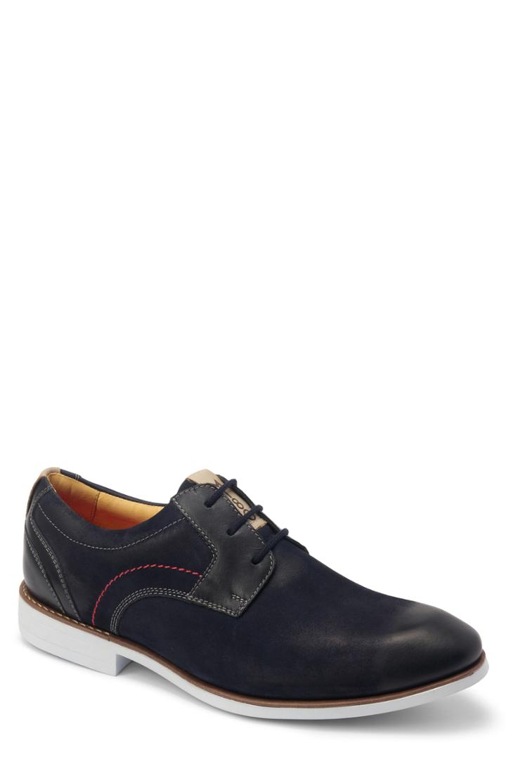 Men's Sandro Moscoloni Mantel Plain Toe Derby .5 D - Blue