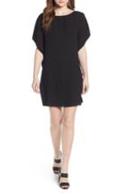 Women's Anne Klein Flutter Sleeve Dress - Black