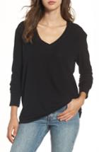 Women's Bp. V-neck Sweater, Size - Black