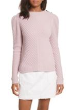 Women's La Vie Rebecca Taylor Ribbed Knit Pullover - Pink