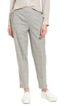 Women's Eileen Fisher Tapered Stretch Wool Ankle Pants - Grey