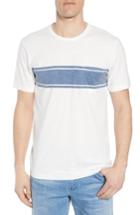 Men's Faherty Surf Stripe Pocket T-shirt - White