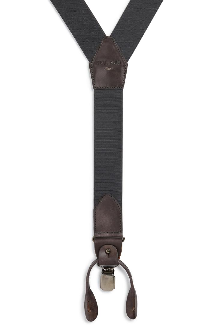 Men's Lindor Suspenders, Size - Grey