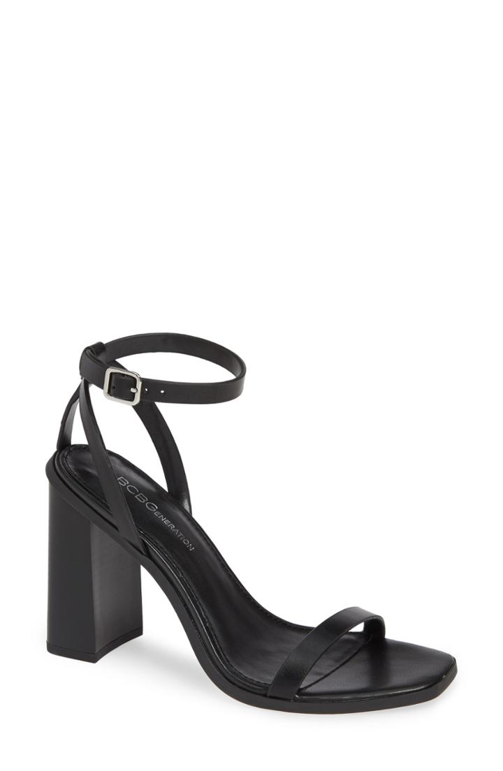Women's Bcbg Ivory Sandal M - Black