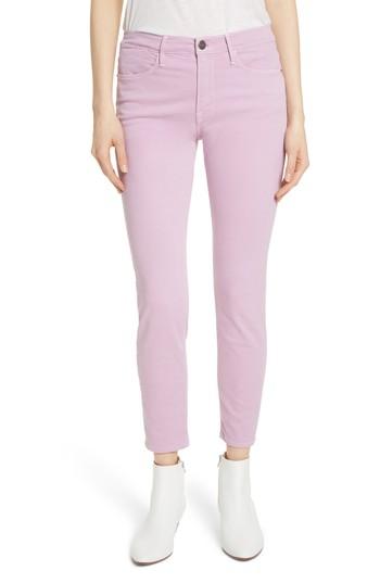 Women's Frame Le High Ankle Skinny Jeans - Purple
