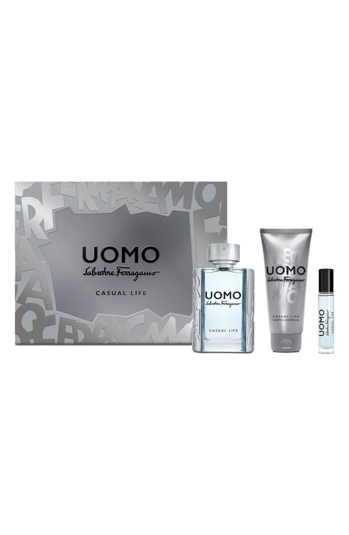 Salvatore Ferragamo Uomo Casual Life Set ($117 Value)