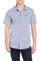 Men's Rvca Va Dobby Woven Shirt