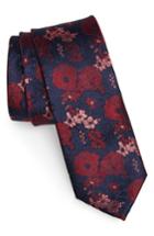 Men's 1901 Jerin Floral Silk Tie, Size - Red