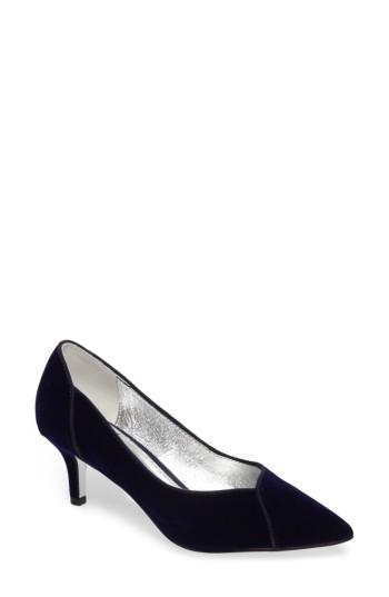 Women's Adrianna Papell Havana Pointy Toe Pump .5 M - Blue