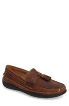 Men's Johnston & Murphy Fowler Tasseled Loafer .5 M - Brown