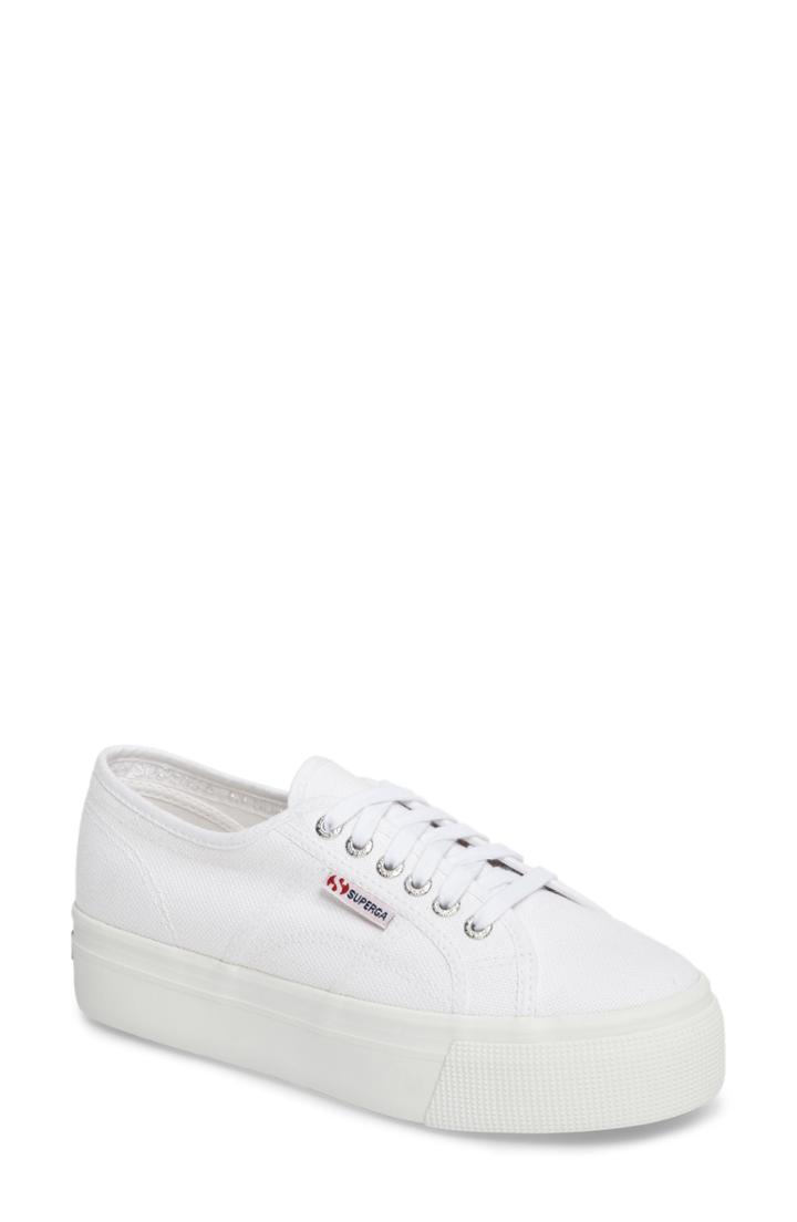 Women's Superga 'acot Linea' Sneaker .5us / 39.5eu - White