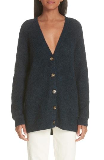 Women's Ganni Callahan Cardigan - Blue