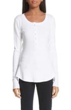 Women's Proenza Schouler Pswl Back Button Henley - White