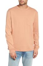 Men's The Rail Long Sleeve Pocket T-shirt - Brown