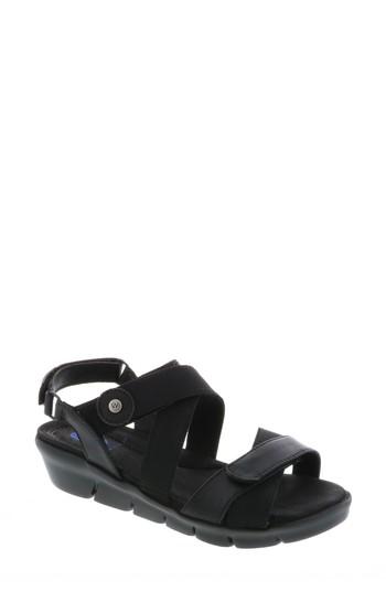 Women's Wolky Electra Sandal -7.5us / 38eu - Black