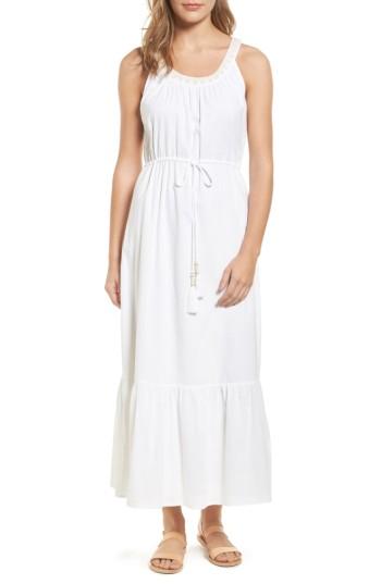 Women's Tommy Bahama Cotton Voile Maxi Dress - White