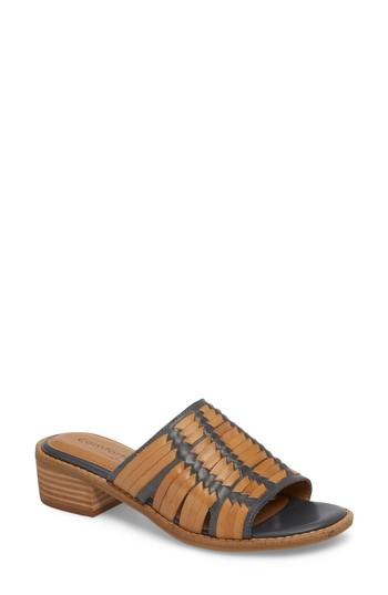 Women's Comfortiva Brileigh Slide Sandal M - Blue