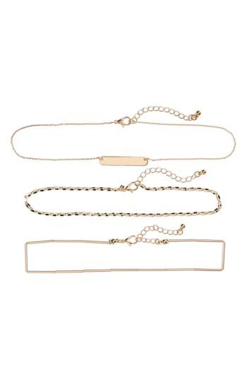 Women's Bp. Set Of 3 Link Necklaces