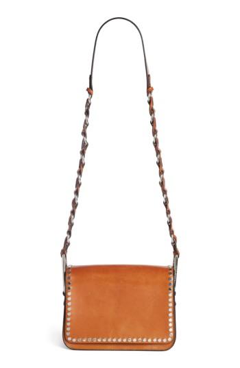 Isabel Marant Calibar Studded Crossbody Bag - Brown