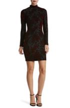 Women's Dress The Population Dana Floral Velvet Body-con Dress