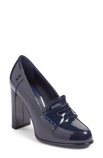 Women's Saint Laurent Universite Loafer Pump .5us / 37.5eu - Blue