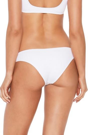 Women's L Space Sandy Seamless Bikini Bottoms - White