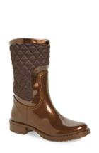 Women's Posh Wellies 'cinnabar' Rain Boot M - Metallic