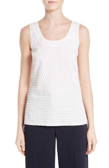 Women's St. John Collection Fil Coupe Shell