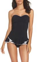 Women's Profile By Gottex Belle Curve Peplum One-piece Swimsuit