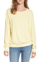 Women's Dream Scene Relaxed Sweatshirt - Yellow