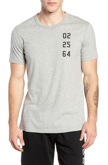 Men's Reigning Champ Fight Night Trim Fit Graphic T-shirt - Grey