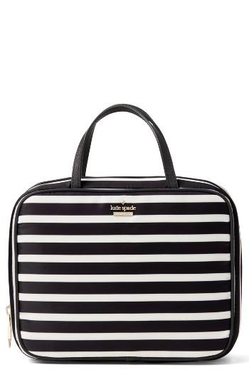 Kate Spade New York Classic Minna Nylon Travel Cosmetics Case