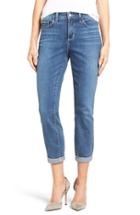 Petite Women's Nydj Alina Stretch Ankle Jeans P - Blue