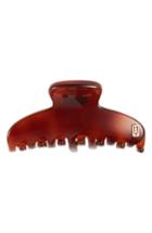 Alexandre De Paris Small Hair Clip, Size - Brown