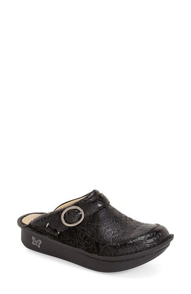 Women's Alegria Seville Water Resistant Clog -5.5us / 35eu - Black